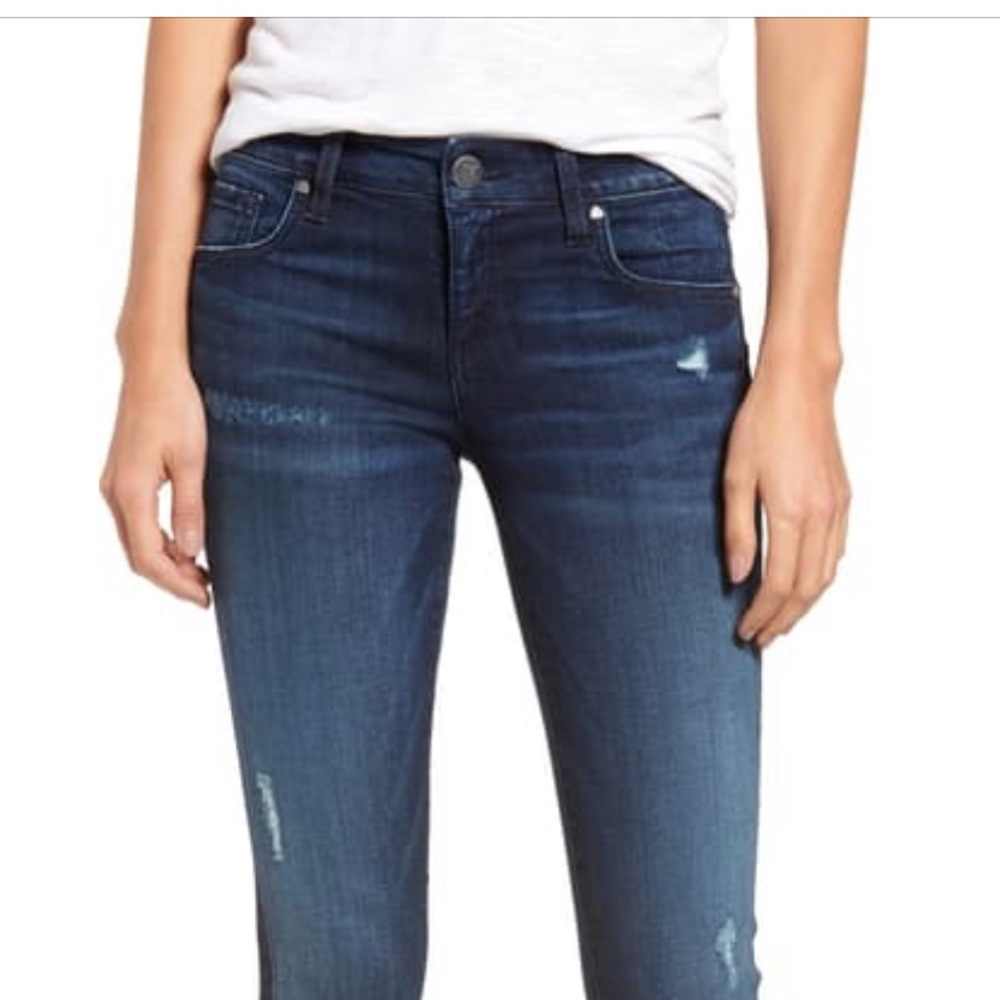 Kut from the Kloth Donna Skinny Ankle Jeans